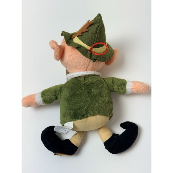 1999 CVS Stuffins 9” Plush BOSS ELF Misfit Rudolph Red Nosed Reindeer Tag Damage - Picture 5 of 13